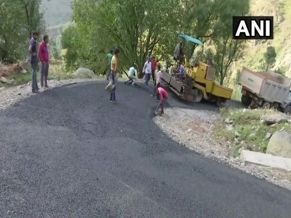 Visuals from the site in Rajouri district of Jammu and Kashmir on November 18. Photo/ANI