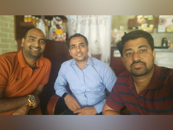 L to R: Venkat Moganty, Ravi Bulusu and Nanda Kishore