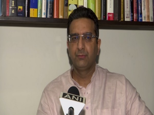 BJP national spokesperson Gaurav Bhatia speaking to ANI (Photo/ANI)
