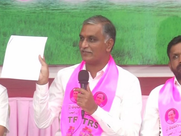 Telangana Health Minister Harish Rao (File Photo/ANI)
