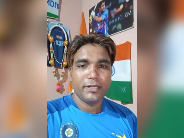 MS Dhoni's fan Ram Babu 
