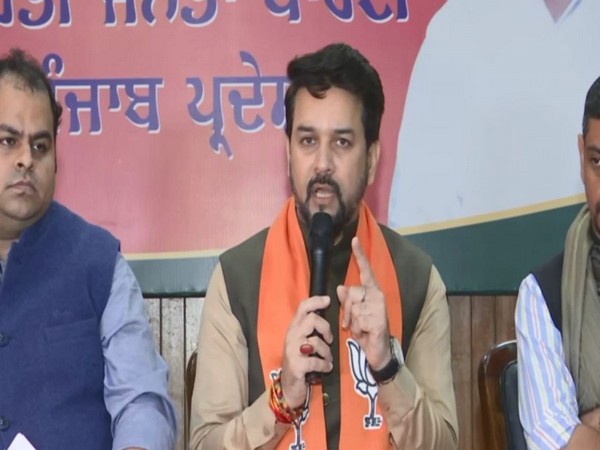 Union Minister Anurag Thakur (Photo:ANI)