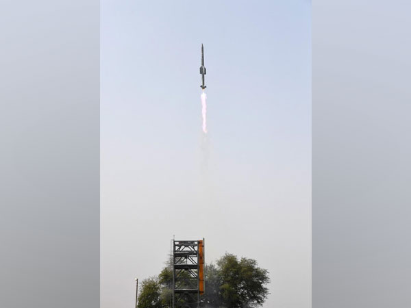 Vertical Launch Short Range Surface to Air Missile being launched on Monday.