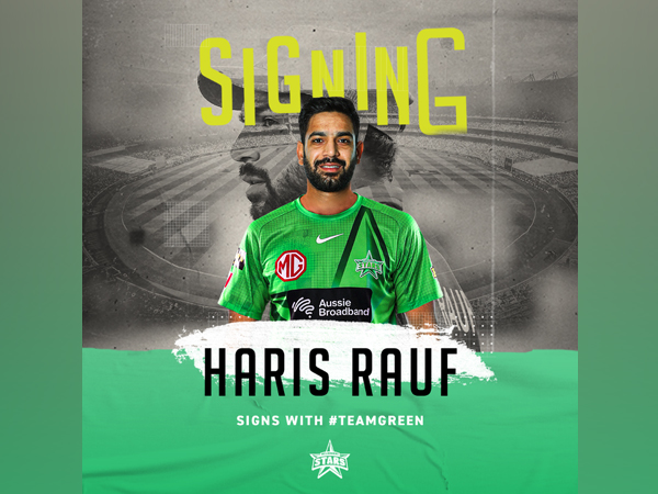 Pakistan pacer Haris Rauf signs with Melbourne Stars (Photo/ Melbourne Stars Twitter)