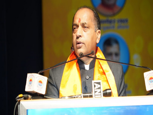 Himachal Pradesh Chief Minister Jai Ram Thakur (file photo/ ANI)