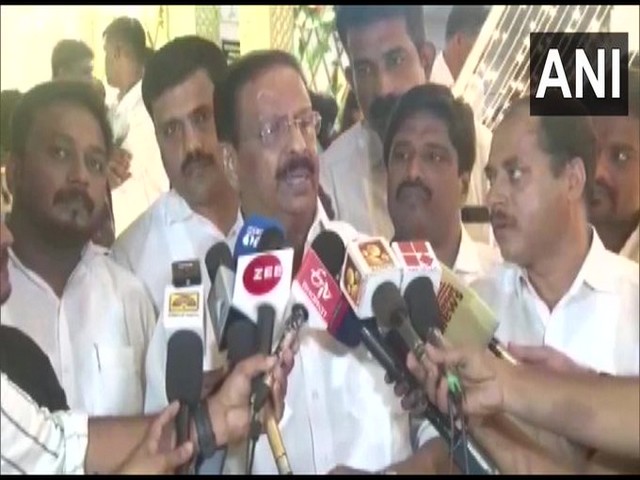 Kerala Pradesh Congress Committee President K Sudhakaran (Photo/ANI)