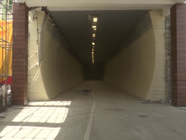 The new 8.5 km tunnel from Qazigund and Banihal (Photo/ANI)