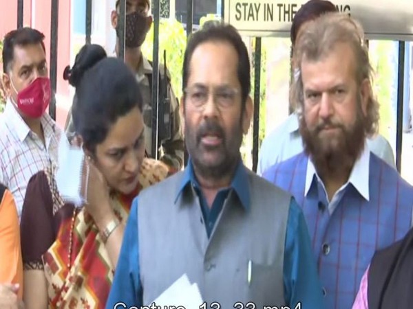 Union Minister Mukhtar Abbas Naqvi (Photo/ANI)