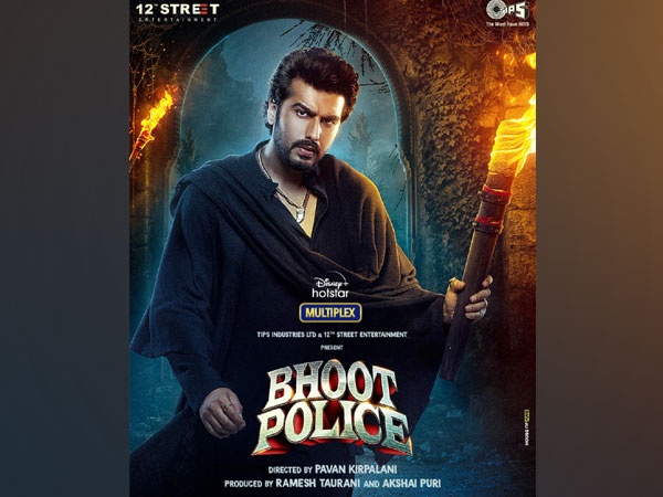 Arjun Kapoor's first look as Chiraunji from 'Bhoot Police' (Image source: Instagram)
