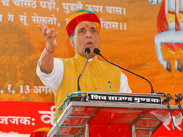 Union Defence Minister Rajnath Singh.