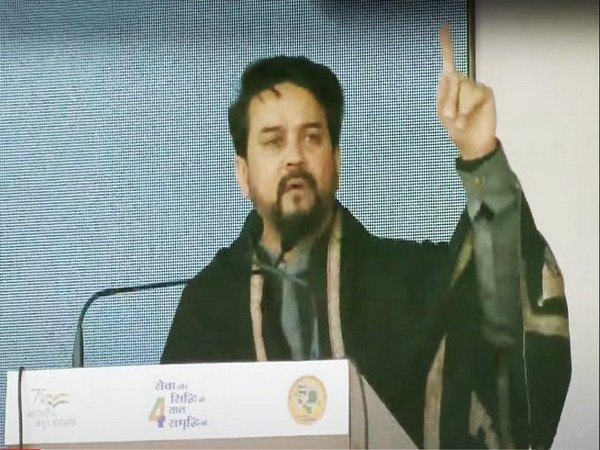 Union Minister Anurag Thakur (Photo/ANI)