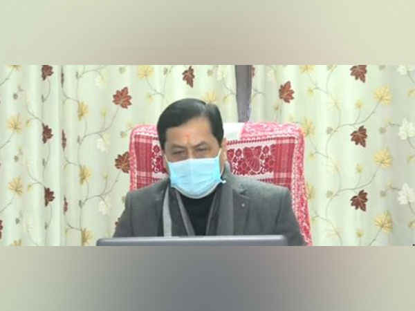 Minister of AYUSH Sarbananda Sonowal (Photo/ANI)