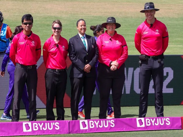 Match officials for semi-finals (Photo/ICC)
