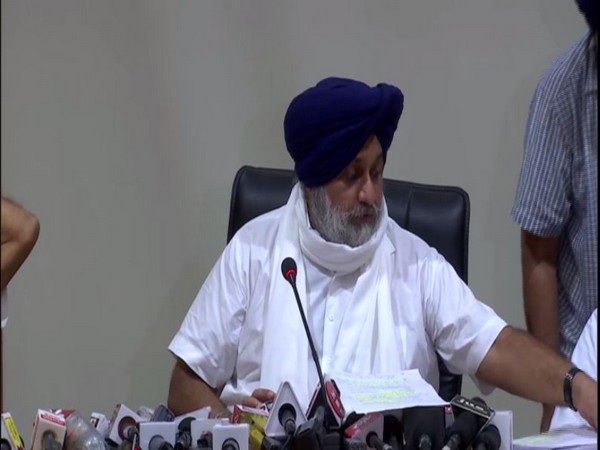 SAD President Sukhbir Singh Badal (Photo/ANI)