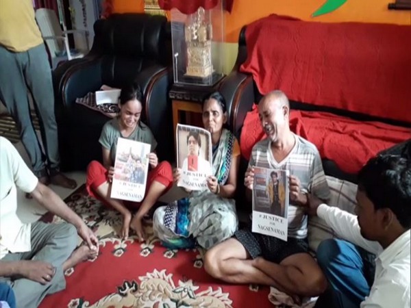 Grieving family of Nagsen Aman in Bihar's Gaya (Photo/ANI) 