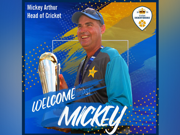Derbyshire appoint Mickey Arthur as Head of Cricket (Photo/ Derbyshire Twitter)
