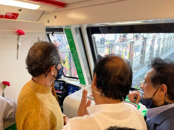 Maharashtra Chief Minister Uddhav Thackeray flags off two metro lines