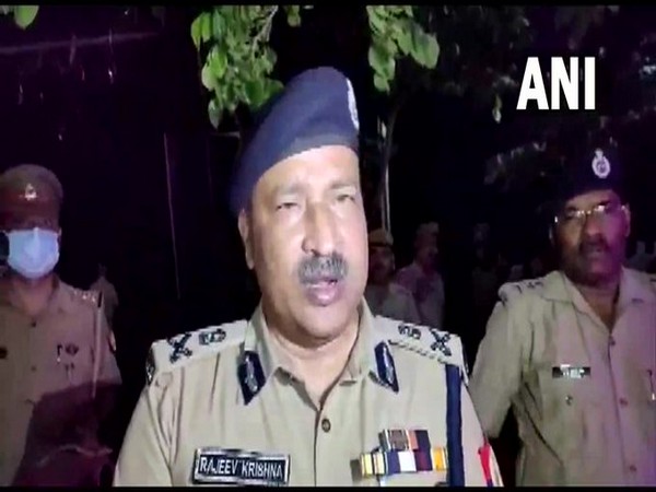 Additional Director General of Police in Agra Zone, Rajeev Krishna (Photo/ANI)