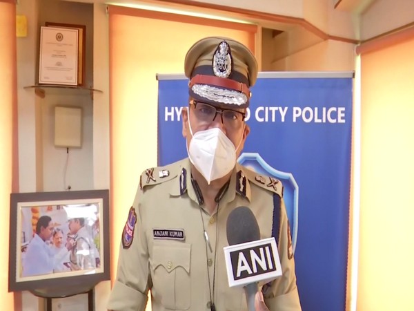 Hyderabad City Police Commissioner Anjani Kumar (Photo/ANI)