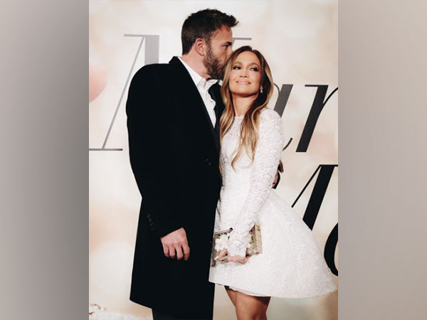 Ben Affleck and Jennifer Lopez at 'Marry Me' premiere (Image source: Instagram)