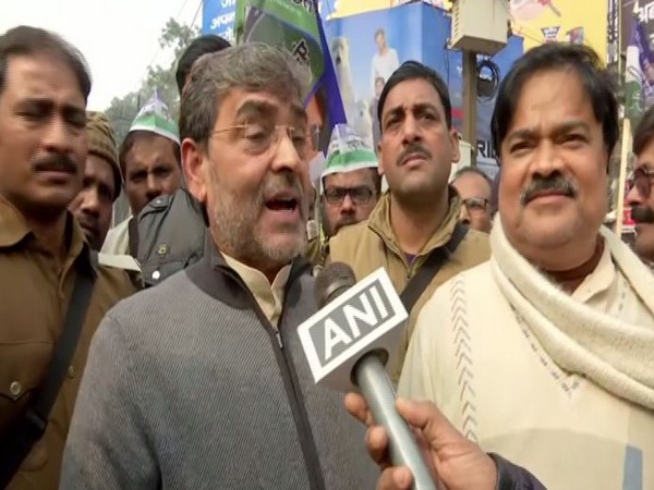 Rashtriya Janata Dal leader Upendra Khushwaha spoke to ANI in Bihar's Patna. Photo/ANI