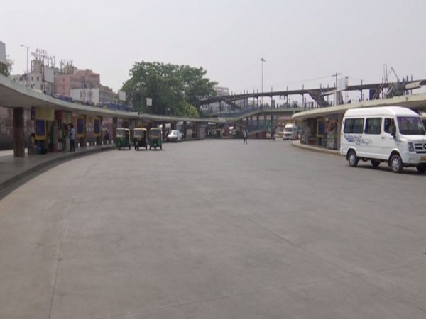Visual from a bus terminal in Bengaluru