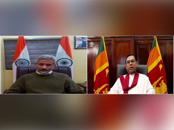 External Affairs Minister Dr S Jaishankar and Finance Minister of Sri Lanka Basil Rajapaksa