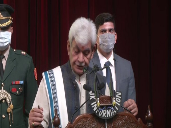 Jammu and Kashmir Lieutenant Governor Manoj Sinha. (Photo/ANI)