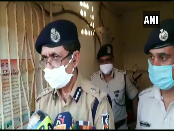 Odisha DGP Abhay speaking to media in Puri on Monday. (Photo/ANI)