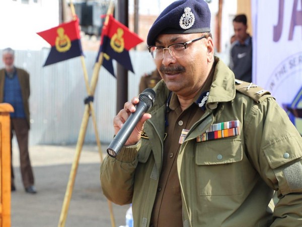 Jammu and Kashmir Director General of Police Dilbag Singh. File photo/ANI