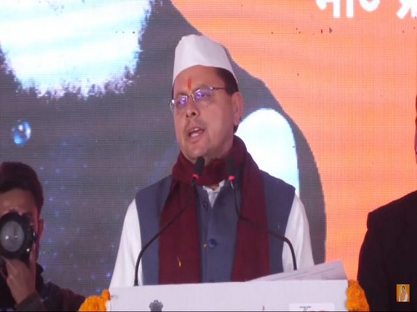 Uttarakhand Chief Minister Pushkar Singh Dhami (Photo/ANI)