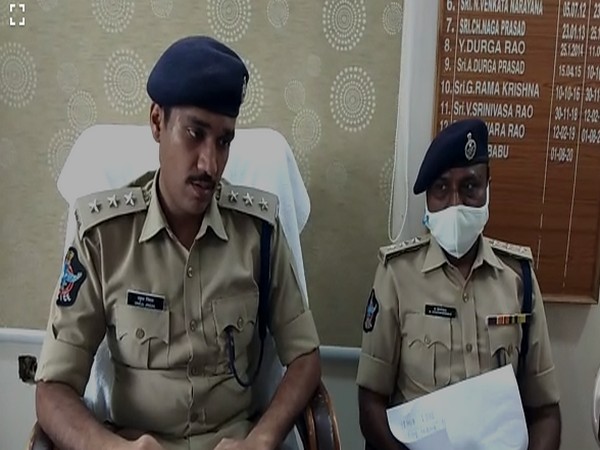 Vakul Jindal (Right), Additional Superintendents of Police (SP) of SEB talking to media (Photo/ANI)
