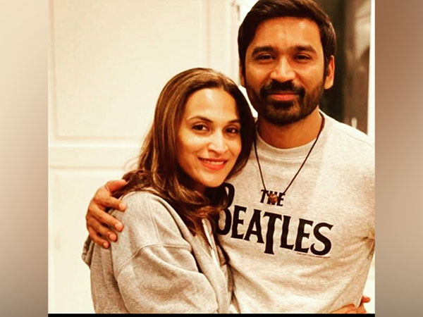 Dhanush and Aishwaryaa Rajinikanth (Image source: Twitter)