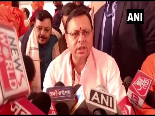 Uttarakhand Chief Minister Pushkar Singh Dhami (Photo/ANI) 