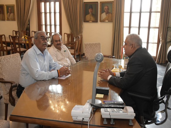 Governor West Bengal Jagdeep Dhankhar on Thursday met State Election Commissioner Saurabh Kumar Das regarding upcoming Municipal Elections.