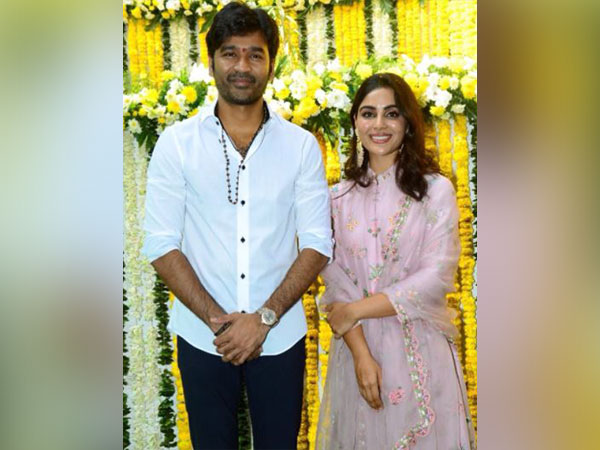 Dhanush and Samyuktha Menon (Image source: Twitter)