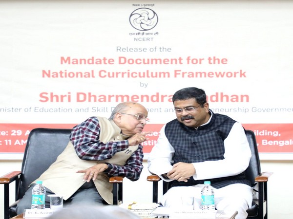Union Minister Dharmendra Pradhan at Indian Institute of Science, Bengaluru.