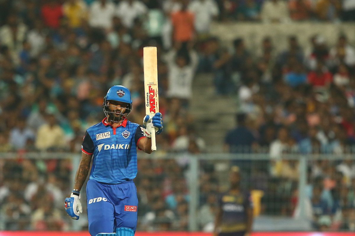 Delhi opener Shikhar Dhawan (Photo/IPL twitter)