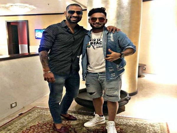 Shikhar Dhawan with Rishabh Pant (Photo/Shikhar Dhawan Instagram)