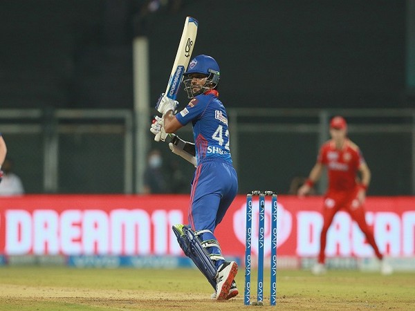 Delhi Capitals opening batsman Shikhar Dhawan (Photo/ IPL Twitter)