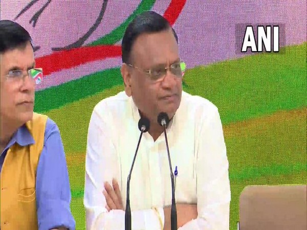 General secretary and party in-charge of Jharkhand Congress, Avinash Pande (Photo/ANI)