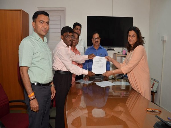 BJP MLA Ramesh Tawadkar files nomination for post of Speaker (Photo/ANI)