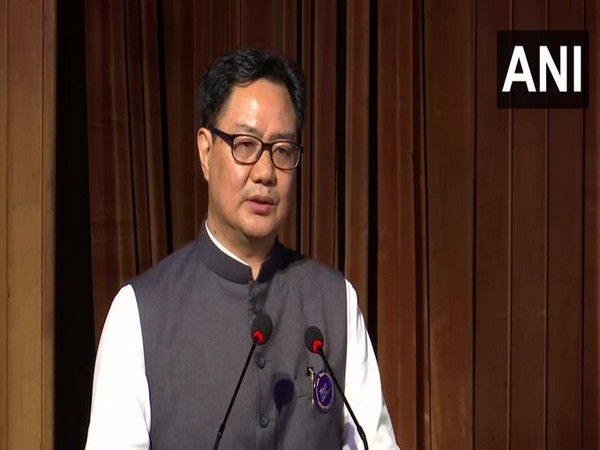 Minister of Law and Justice Kiren Rijiju (File photo/ANI)