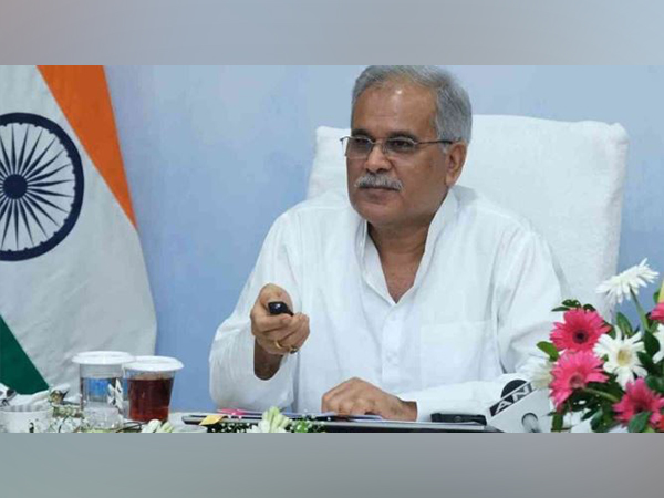 Chhattisgarh Chief Minister Bhupesh Baghel (File photo/ANI)