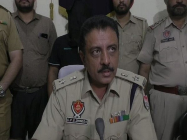 DCP SPS Dhindsa briefing media person in Ludhiana 