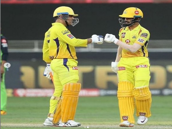 MS Dhoni with Ruturaj Gaikwad (Photo/ Ruturaj Gaikwad Instagram)