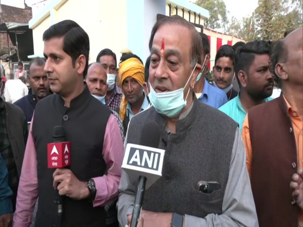 BJP candidate from Amethi Sanjay Sinh (Photo/ANI)