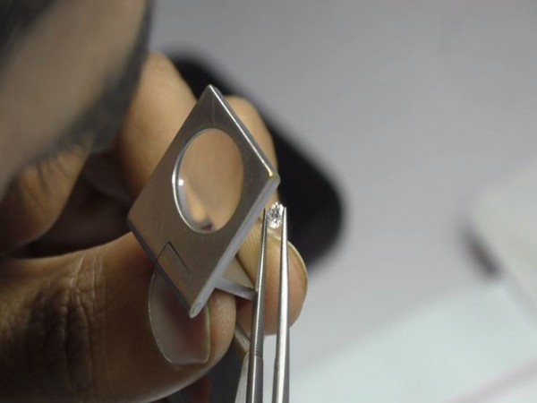 Polished diamond prices have shown a rise post lockdown. (Photo/ANI)
