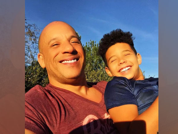 Vin Diesel with his son Vincent Sinclair (Image source: Instagram)