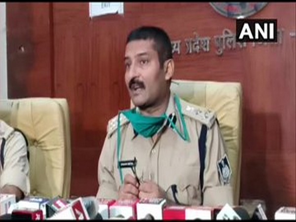 DIG Harinarayan Chari Mishra speaking to media on Friday. 